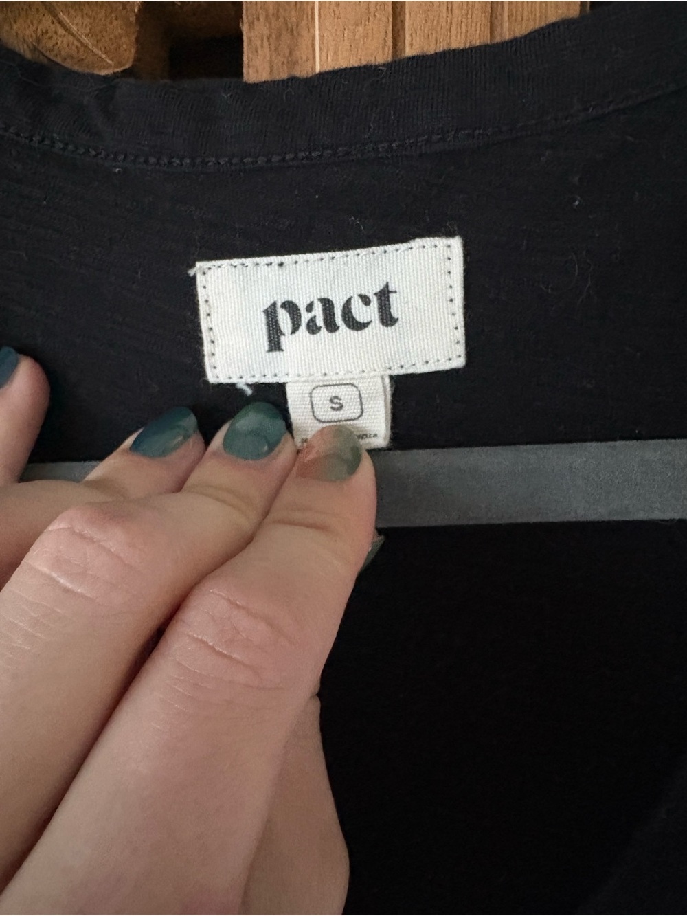 Pact Black Sleeveless Tiered Maxi Dress - Picture 2 of 3